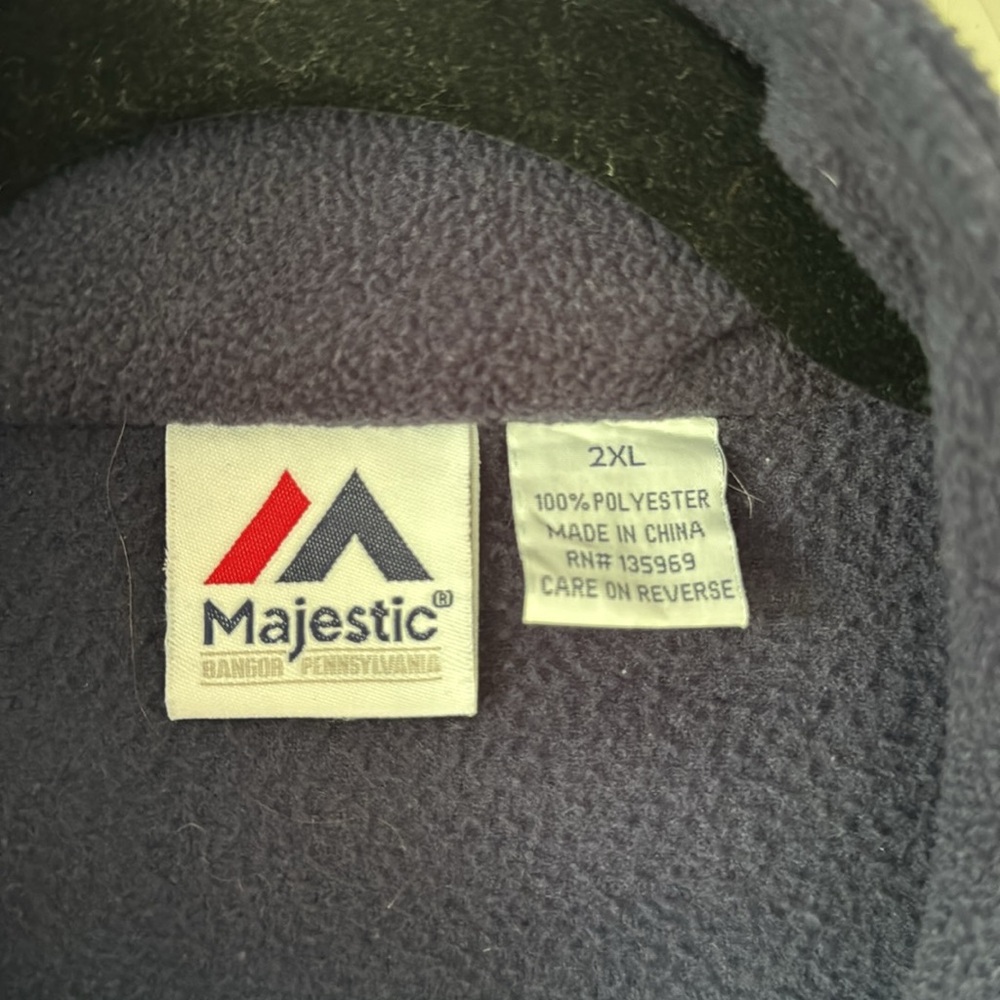 Patriots Full Zip Fleece Jacket. 2XL.  Preloved - Picture 3 of 7